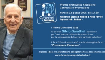PREMIO GRATITUDINE X EDIZIONE