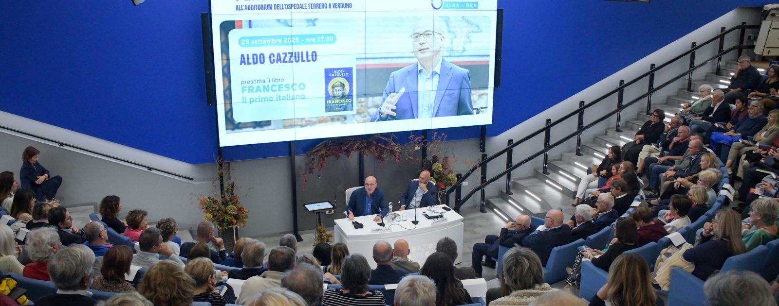 Aldo Cazzullo presenta il libro “Francesco. Il primo italiano” Aldo Cazzullo presenta il libro “Francesco. Il primo italiano”